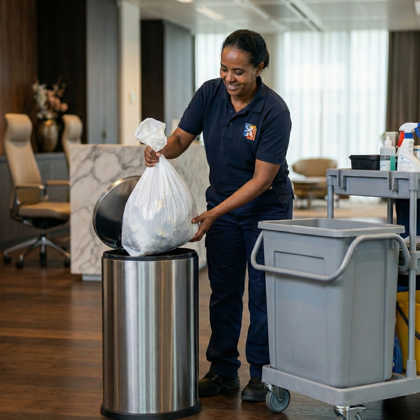 Professioneel afvalbeheer met gereguleerde afval stromen