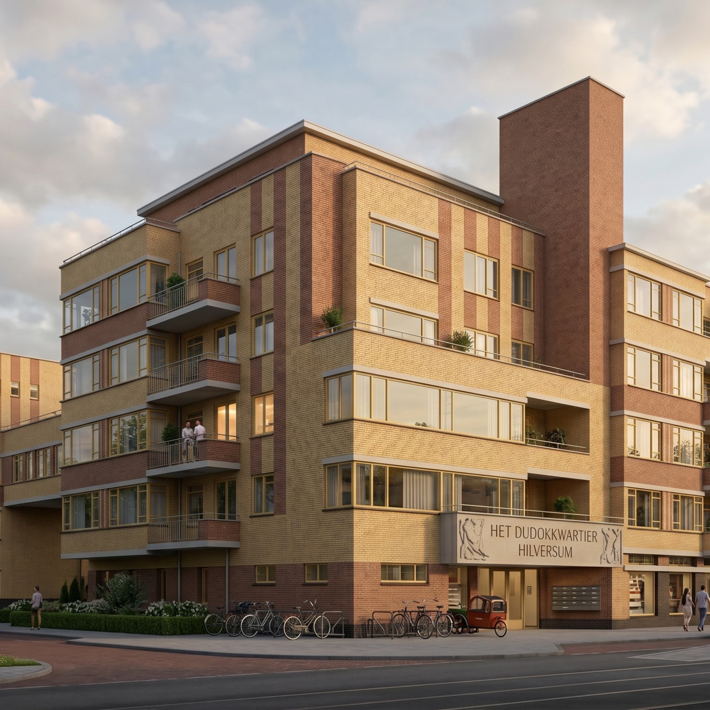 in appartementen in Hilversum worden de algemene ruimtes door DFD schoongemaakt
