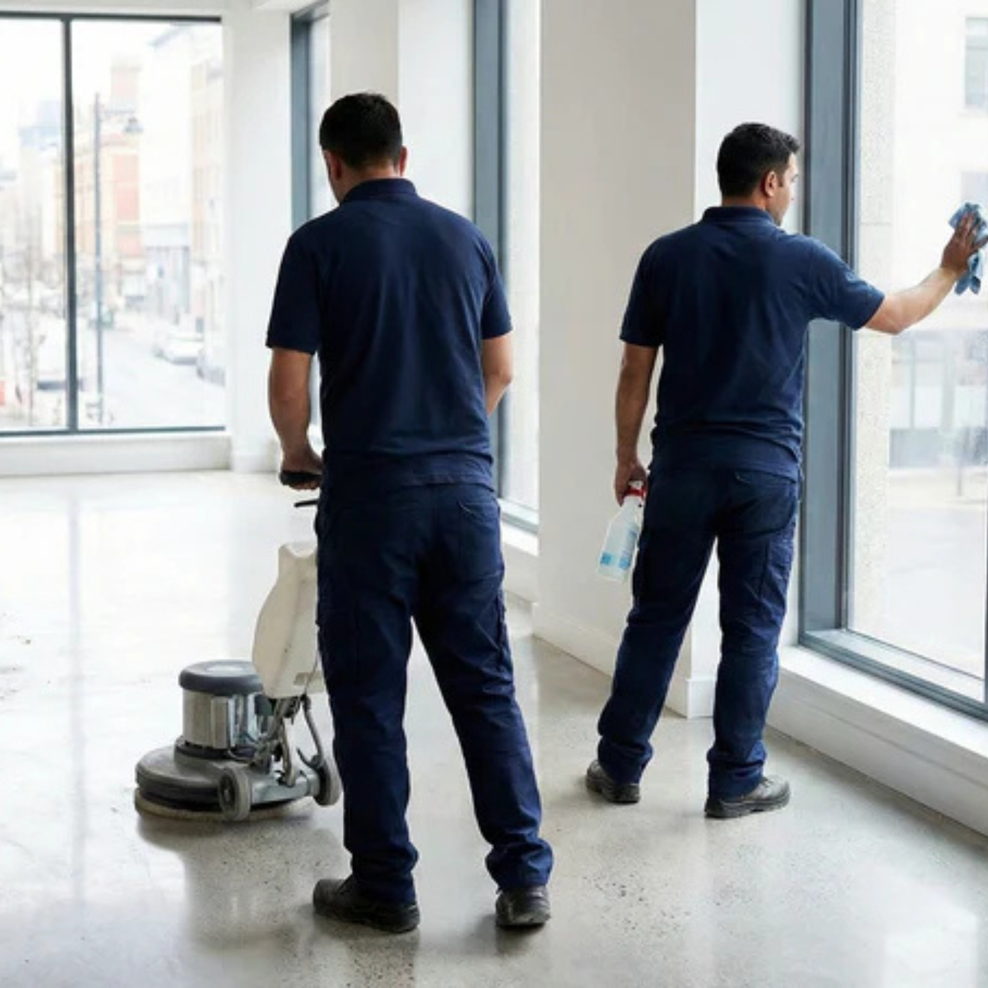 Ons team neemt alle zorg uit handen voor de oplevering van uw pand, naadloos schoon